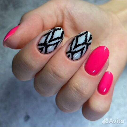 Маникюр гель-лак