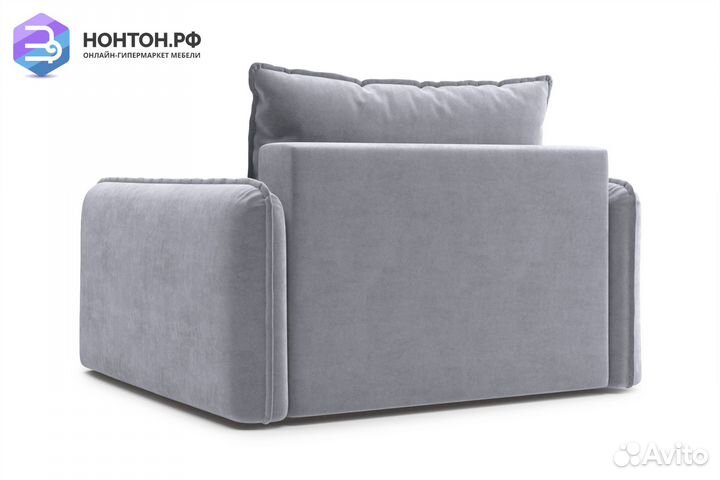 Кресло тик-так Антей серое