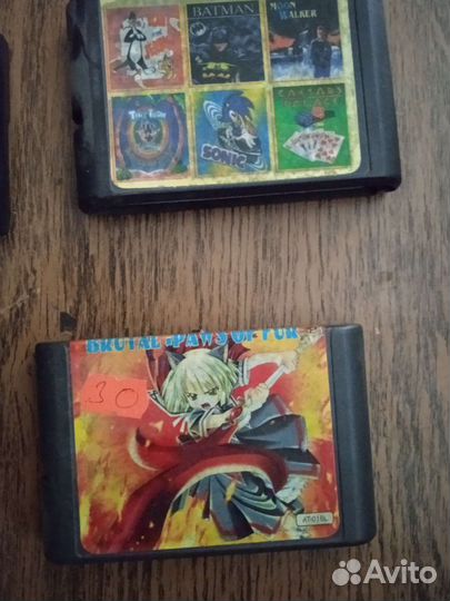 Катриджи для sega