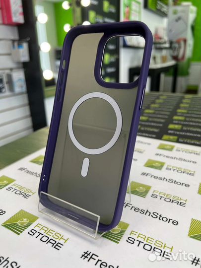 Чехол MagSafe Purple для iPhone 14 Pro