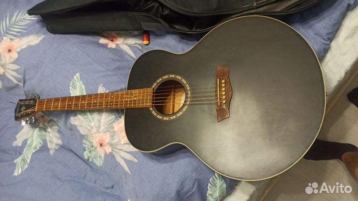 Акустическая гитара washburn WJ7S