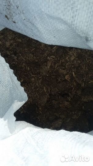 Конский навоз мешки