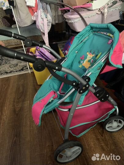 Коляска для кукол demi star