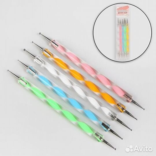 Дотс двусторонний, цвет микс