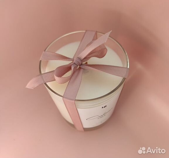 Ароматическая свеча ручной работы