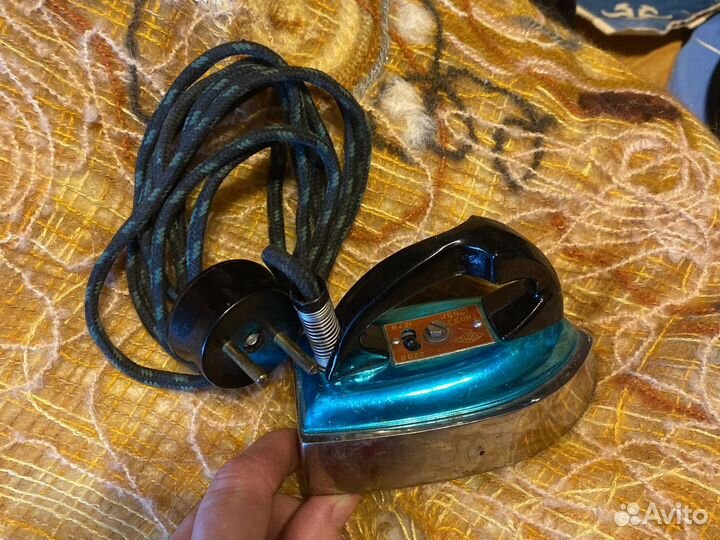 Утюг дорожный СССР