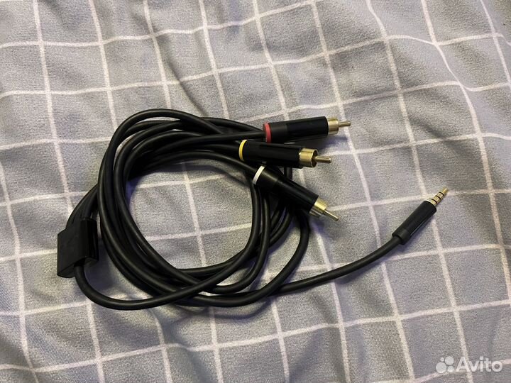 Кабель jack 3.5 3 rca