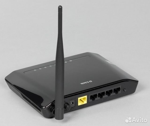 Wi-Fi роутер D-Link DIR-300S/A1A, чёрный