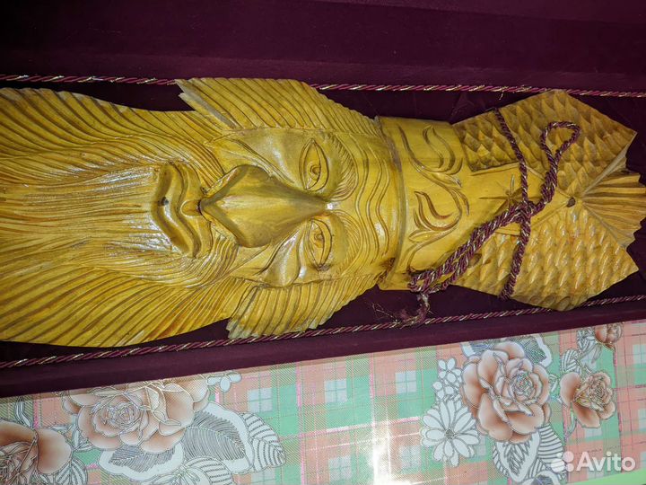 Деревянный славянский идол