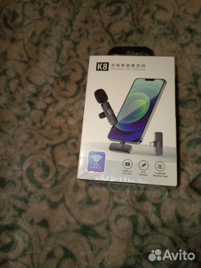 Микрофон петличный Wireless Microphone К8