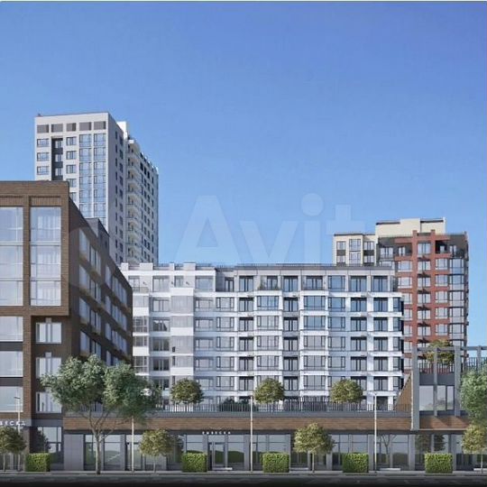 3-к. квартира, 87 м², 4/17 эт.