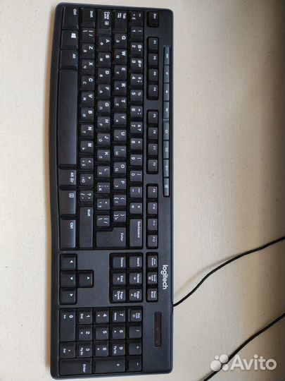 Клавиатура Logitech K200 + мышка Logitech
