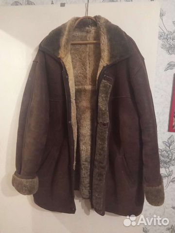 Дубленка мужская большого размера