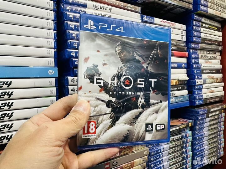 Ghost of tsushima ps4 диск новый
