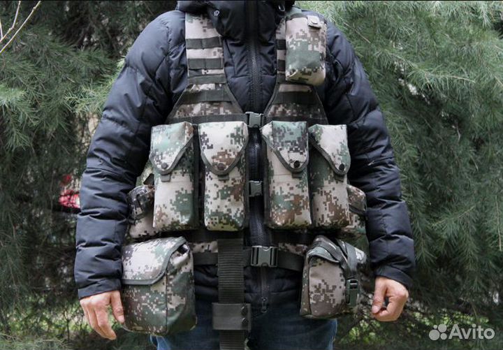 Тактический жилет, разгрузка