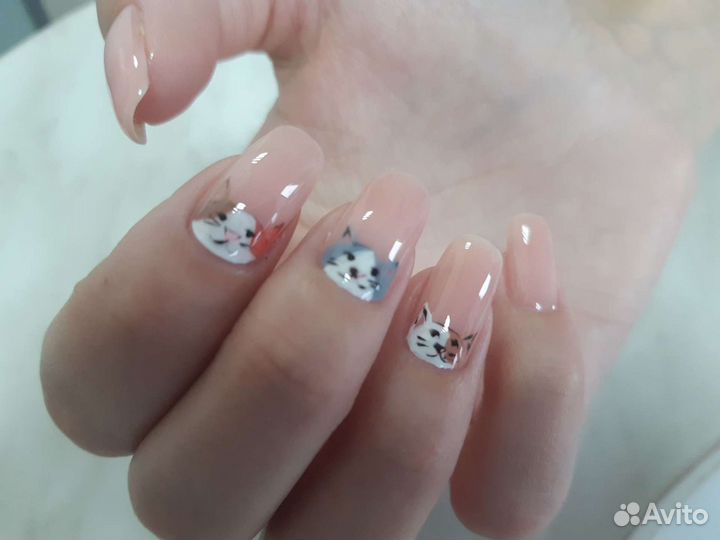 Маникюр с гель-лаком