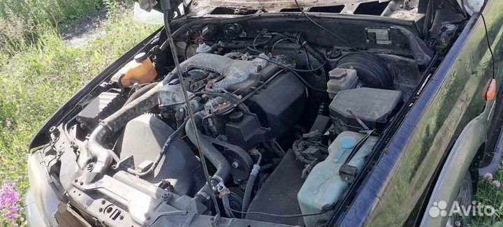 SsangYong Musso 2.3 AT, 2002, битый, 150 000 км
