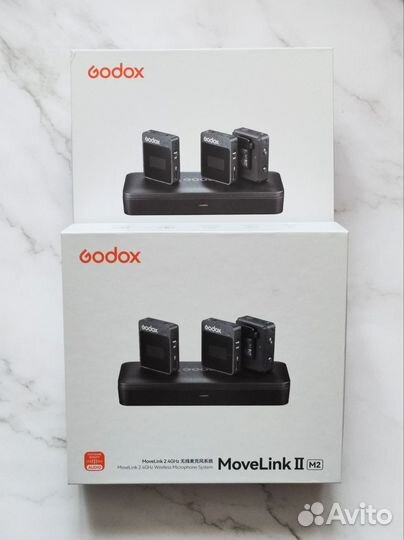 Godox Movelink II M2 новые петличные микрофоны