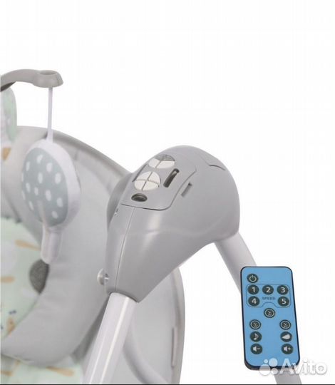 Электрокачели шезлонг 2 в 1