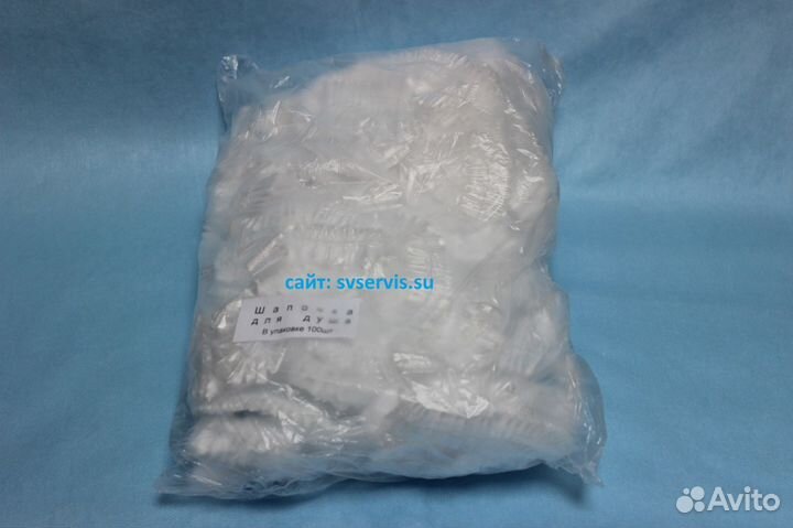 Полиэтиленовая шапочка для душа