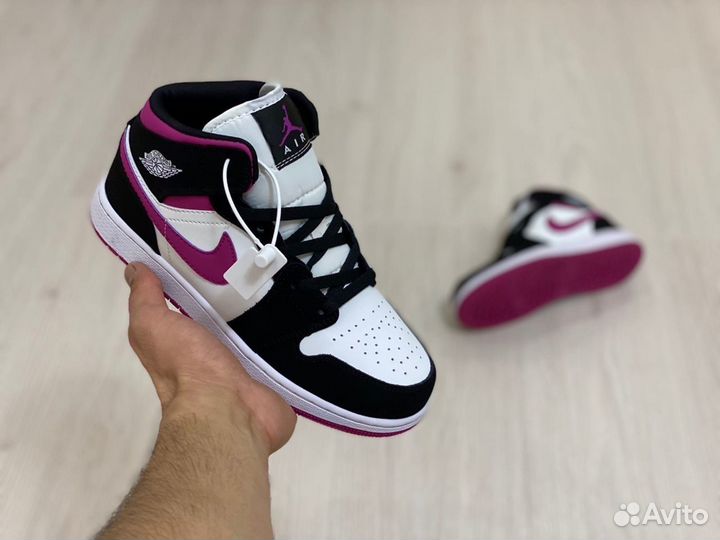 Кроссовки Air Jordan 1 Cactus Flower (36-40)