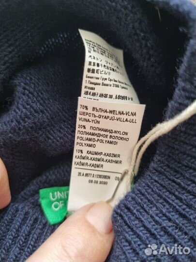 Шапочка на девочку Benetton