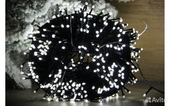 Светодиодная гирлянда уличная 1000 ламп