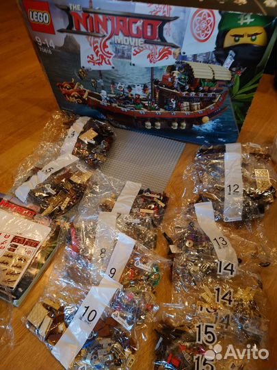 Lego Ninjago 70618 частично новый
