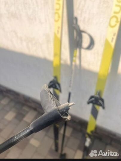 Лыжи беговые с палками и ботинками 39 в прокат