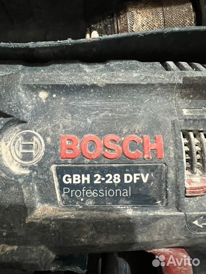 Перфоратор bosch gbh 2 28 dfv