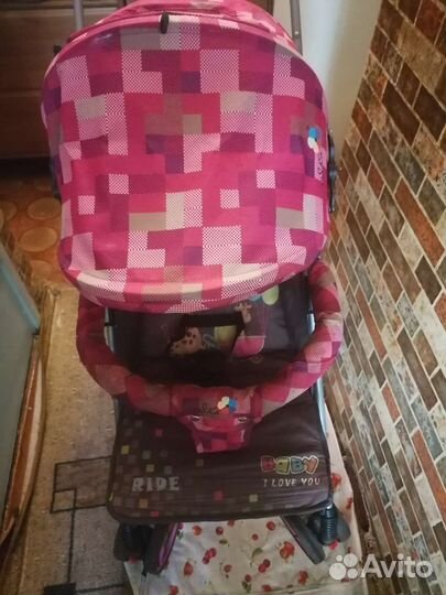 Коляска трость