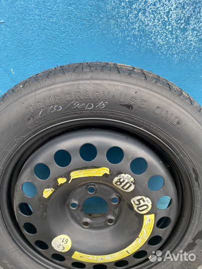 Запасное колесо на BMW