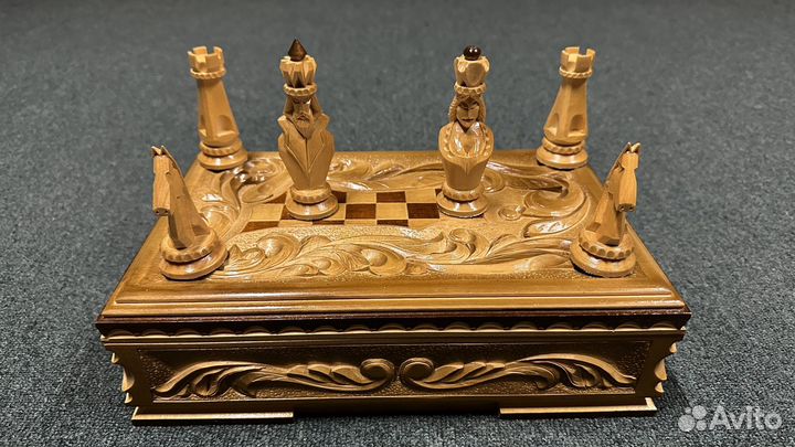 Шахматные фигуры ручной работы