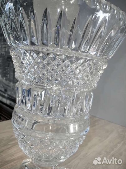 Хрустальная ваза для цветов СССР