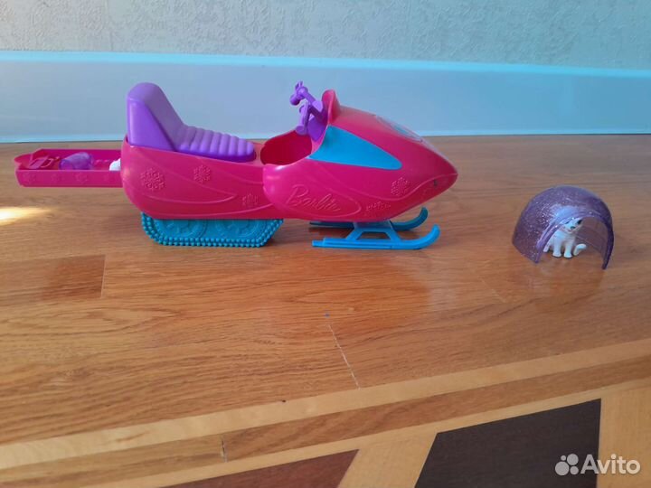 Снегоход для кукол барби