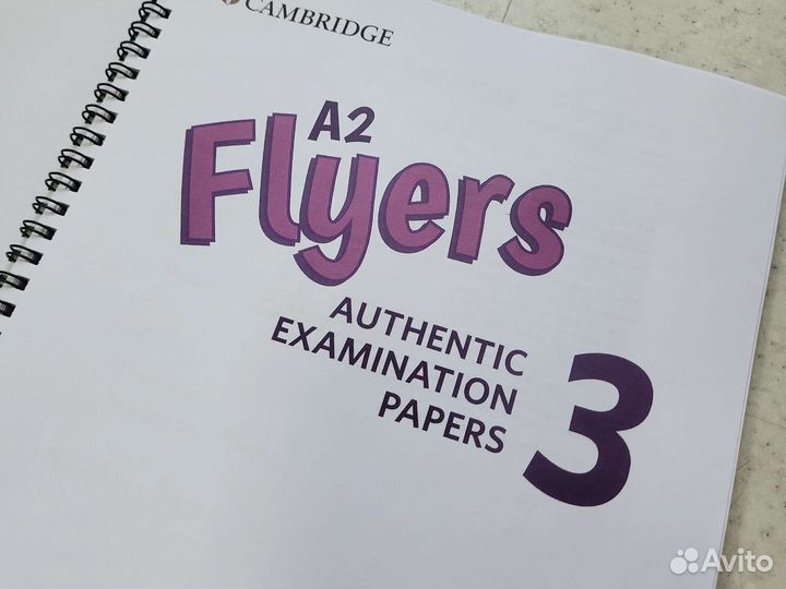 Учебник английского A2 Flyers3 Student's Book