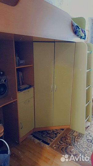 Кровать чердак