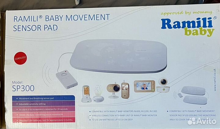 Монитор дыхания Ramili baby