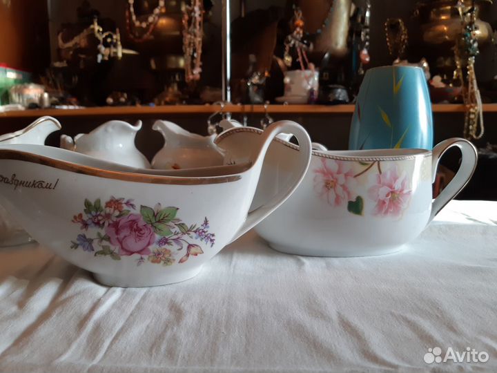 Сливочники и масленки СССР