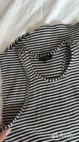 Платье в полоску ASOS