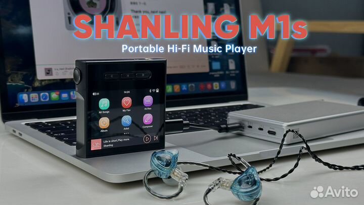 Hi-Fi плеер Shanling M1s 3.5мм & 4.4мм (новый)