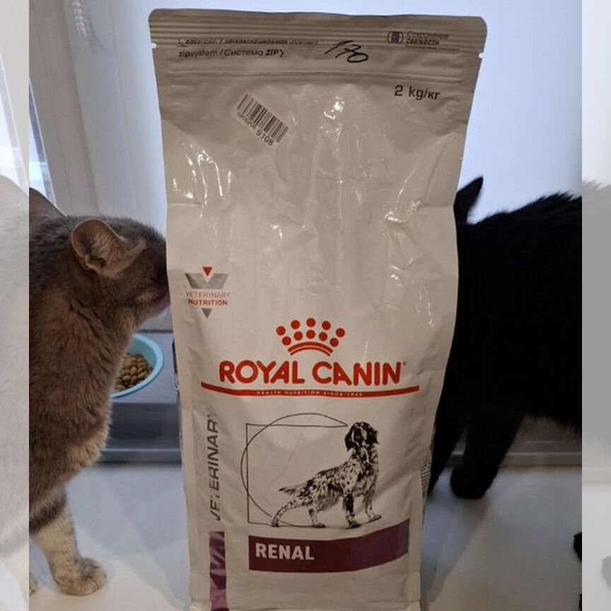 Корм для собак royal canin renal 2kg