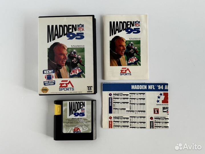 Игры John Madden 1992-1998 Sega Genesis