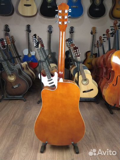 Гитара акустическая caravan music HS-4111 N EQ