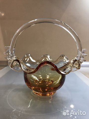 Посуда СССР цветное стекло