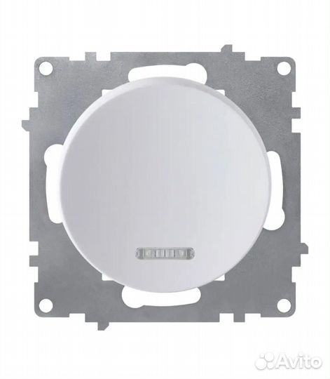 Выключатель одноклавишный с подсветкой