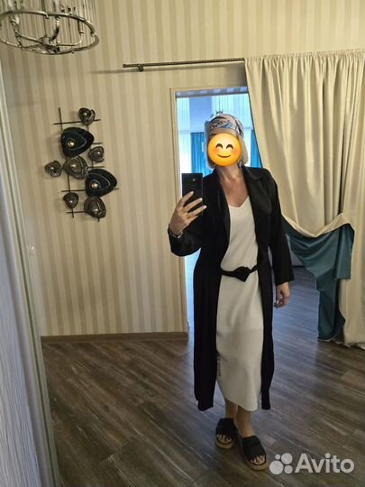 Накидка женская длинная