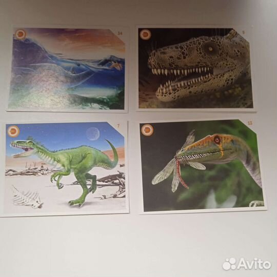 Наклейки динозавры оживают