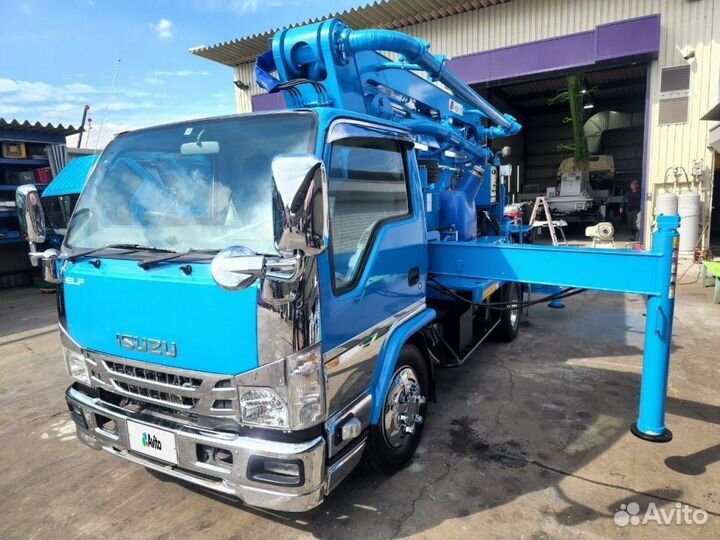 Автобетононасос Isuzu Elf, 2014