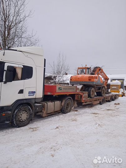 Перевозки негабарита тралом